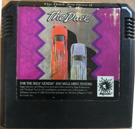 Test Drive II: The Duel (Purple) - Genesis