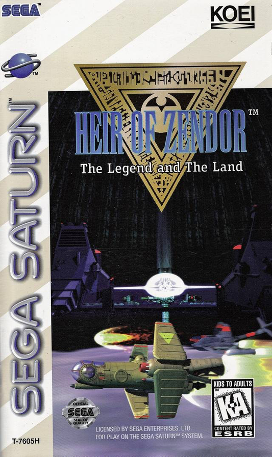 Heir of Zendor: The Legend and The Land - Sega Saturn