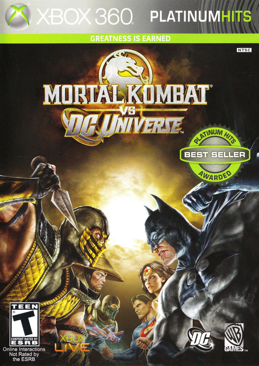 Mortal Kombat vs. DC Universe - Platinum Hits - Xbox 360