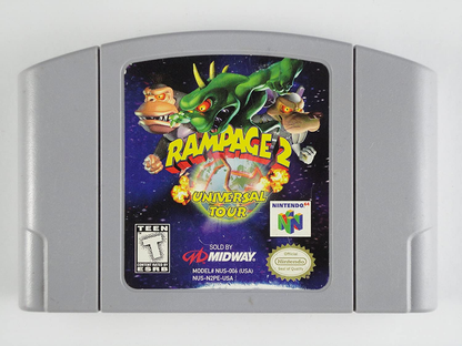 Rampage 2 Universal Tour - N64