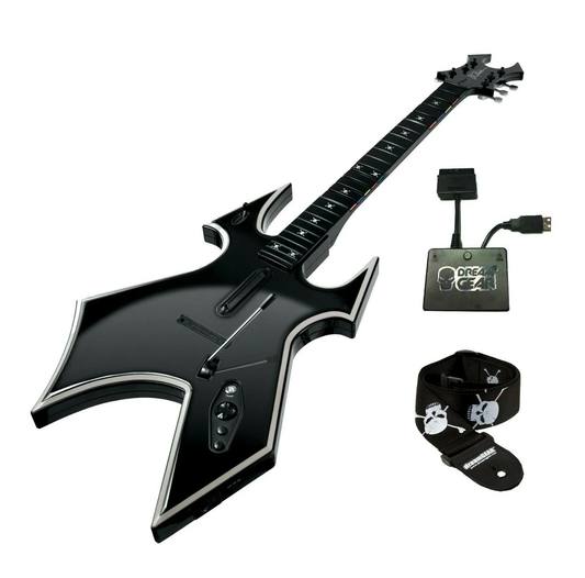 Guitar Wireless War Beast | Black Color - PS3