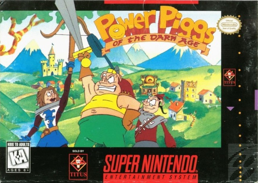 Power Piggs of the Dark Age - SNES