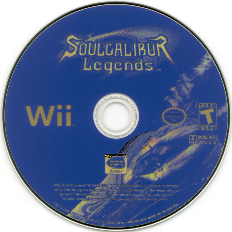 Soul Calibur: Legends - Wii