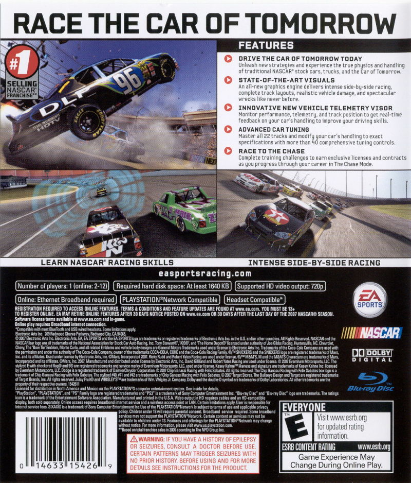 NASCAR 08 - PS3