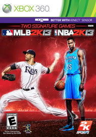 Major League Baseball MLB 2K13 + NBA 2K13 Double Pack - Xbox 360