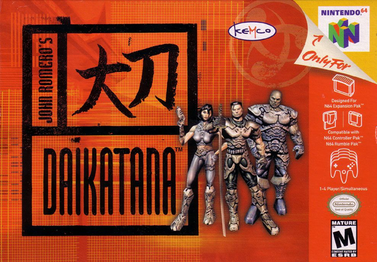 Daikatana, John Romero's - N64