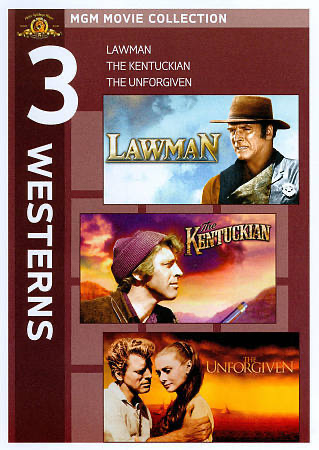 Lawman (1971/ MGM/UA) / Kentuckian / Unforgiven - DVD