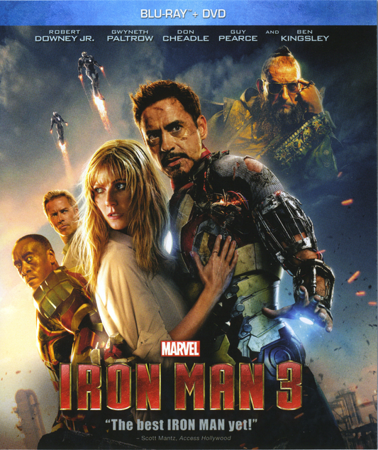 Iron Man 3 - Blu-ray Action/Adventure 2013 PG-13