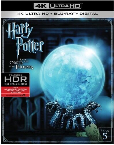 Harry Potter And The Order Of The Phoenix - 4K Blu-ray Family 2007 PG-13