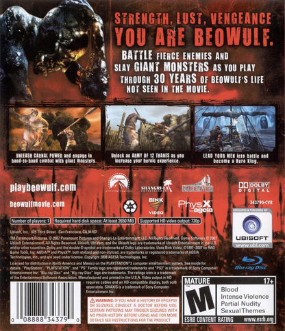 Beowulf: The Game - PS3