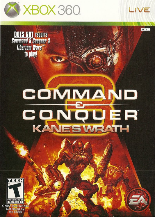 Command and Conquer 3: Kane's Wrath - Xbox 360