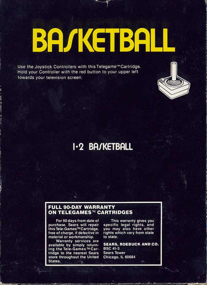 Basketball (Picture Tele-Games) - Atari 2600