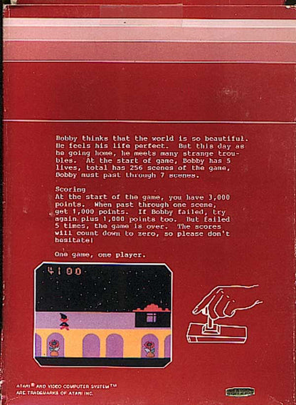 Bobby Is Going Home - Atari 2600
