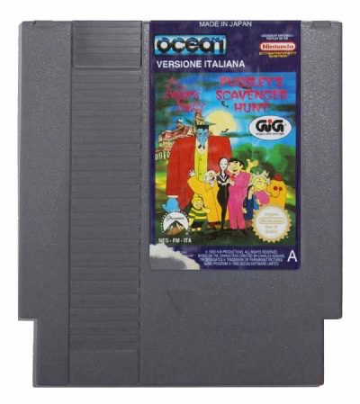 Addams Family Pugsley's Scavenger Hunt, The - NES