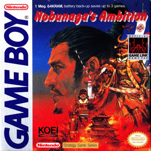 Nobunaga's Ambition - Game Boy