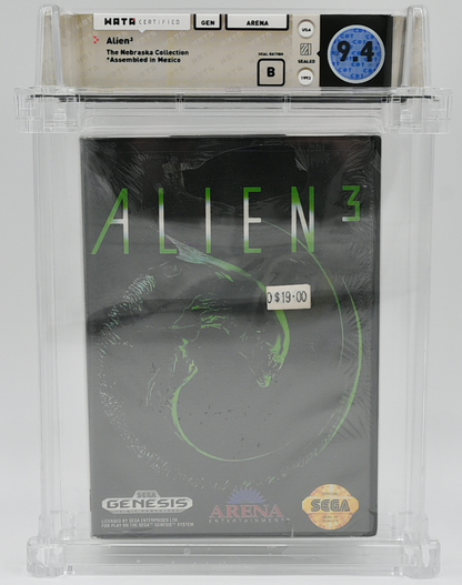 Alien 3 SEGA GENESIS 9.4 B - NEBRASKA COLLECTION