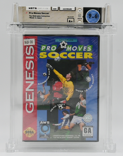 Pro Moves Soccer SEGA GENESIS 9.6 A+ - NEBRASKA COLLECTION