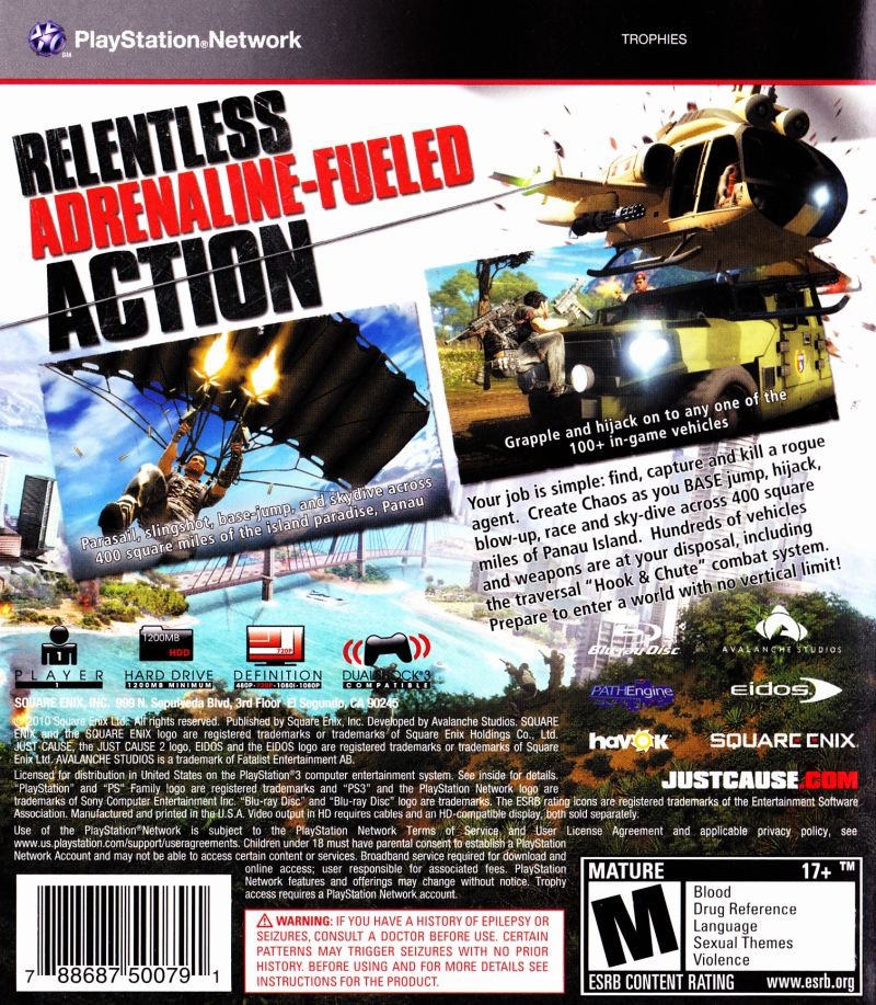 Just Cause 2 - PS3