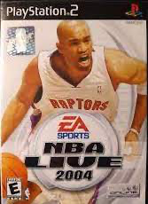 NBA Live 2004 - PS2
