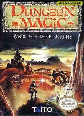 Dungeon Magic Sword of the Elements - NES