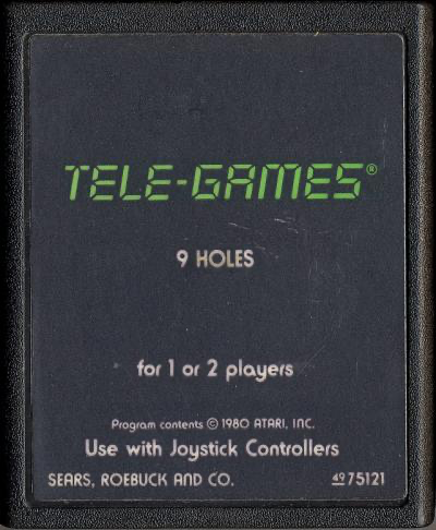Golf (Tele-Games) - Atari 2600