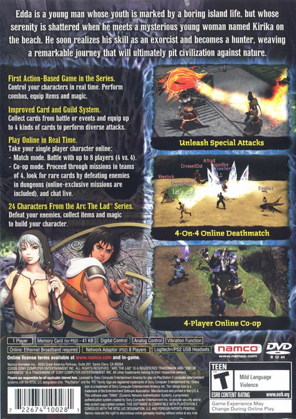 Arc the Lad: End of Darkness - PS2