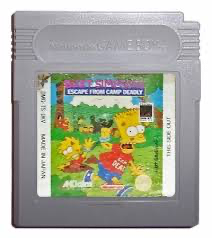 Bart Simpson's Escape from Camp Deadly - Game Boy