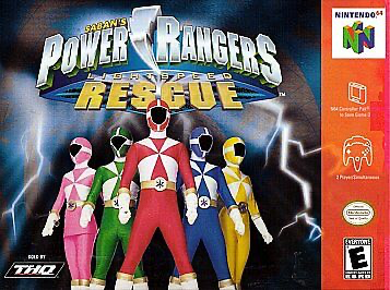 Power Rangers Lightspeed Rescue - N64