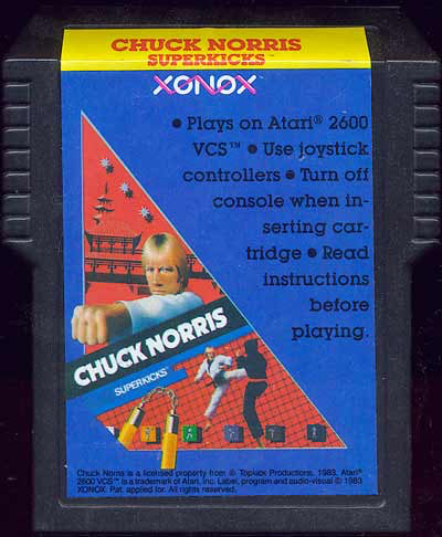 Chuck Norris Superkicks - Atari 2600