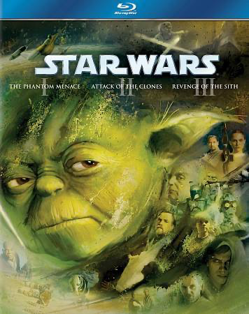 Star Wars: Prequel Trilogy: Episodes I - III: The Phantom Menace / Attack Of The Clones / Revenge Of The Sith - Blu-ray SciFi VAR PG-13