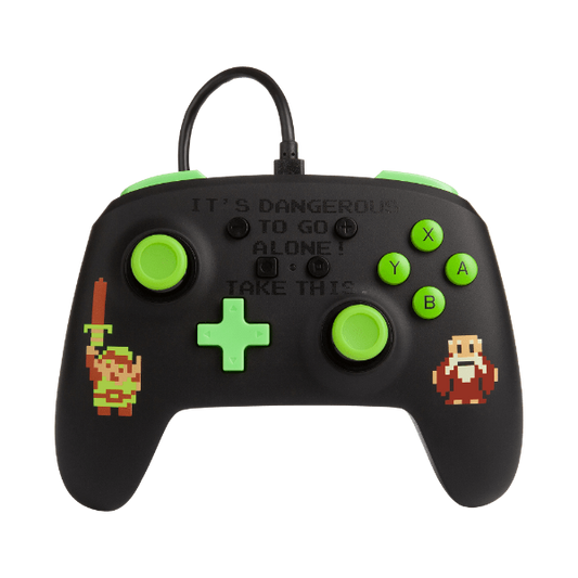 Power A Enhanced Wired Controller Retro Zelda - Switch