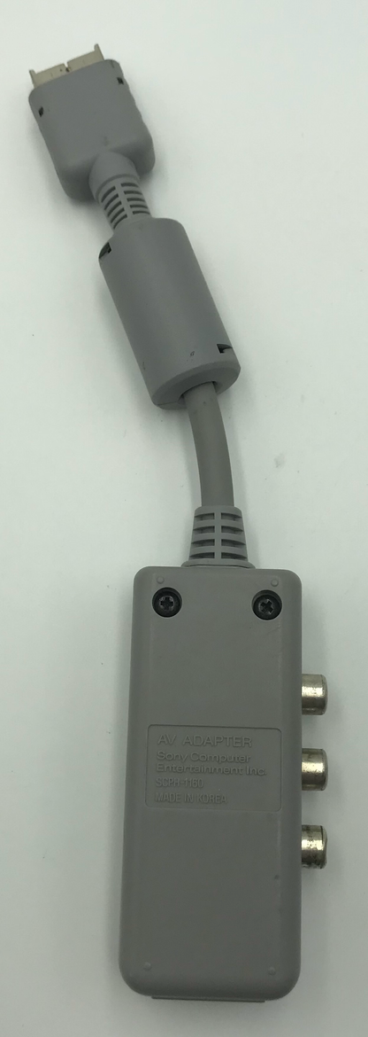 AV Adapter Sony PS1 Multi AV Out Grey - PS2
