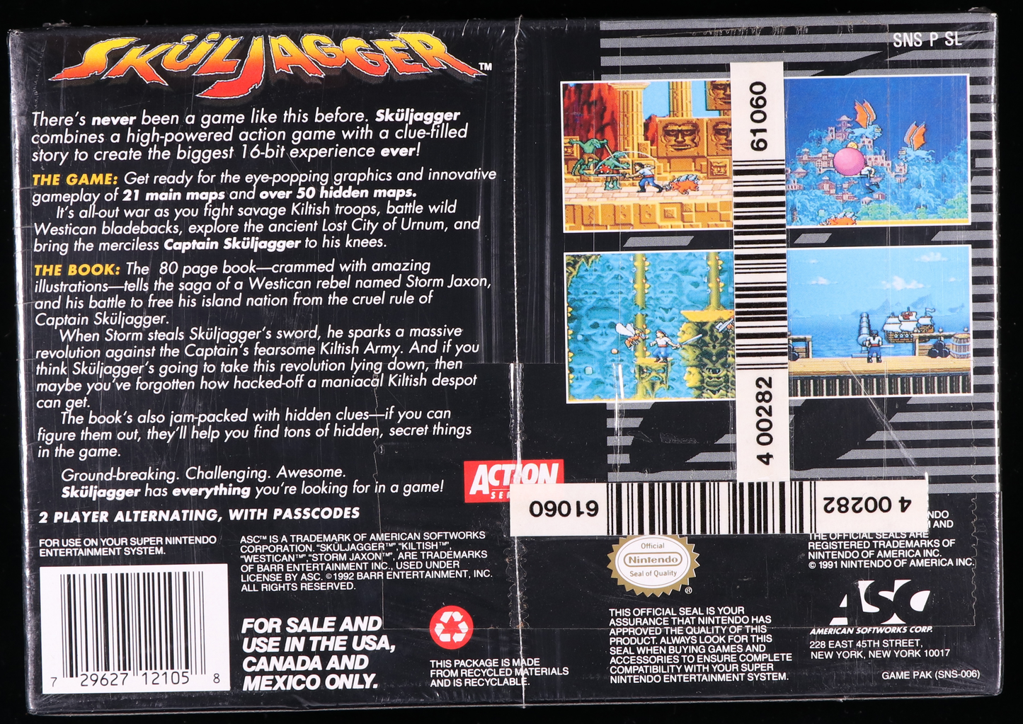 Skuljagger SNES 9.0 B+ - NEBRASKA COLLECTION