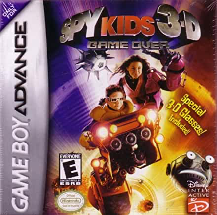 Spy Kids 3D Game Over - GBA
