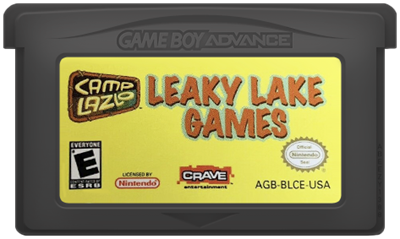Camp Lazlo Leaky Lake Games - GBA