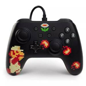 Power A Wired  Pro Controller Super Mario Retro - Switch