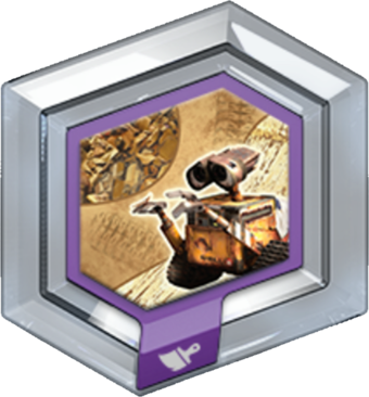 Hexagonal Power Disc | WALL-E's Collection - Disney Infinity 1.0