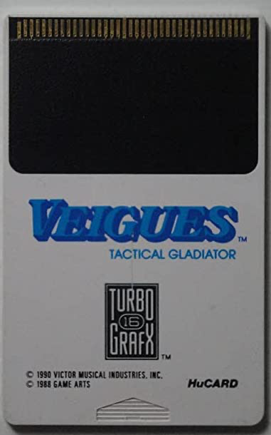 Veigues Tactical Gladiator - NEC Turbo Grafx 16