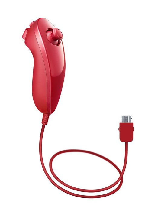 Nunchuk Official | Red - Wii