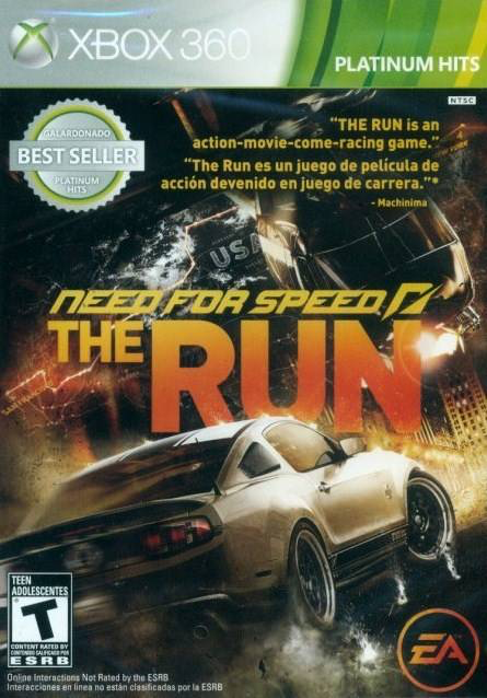 Need for Speed: The Run - Platinum Hits - Xbox 360