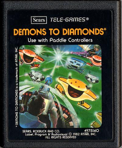 Demons to Diamonds (Picture Tele-Games) - Atari 2600