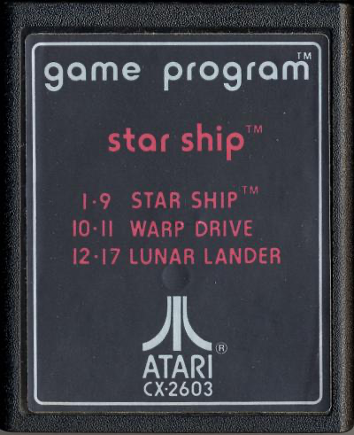 Star Ship ("03 Star Ship") - Atari 2600