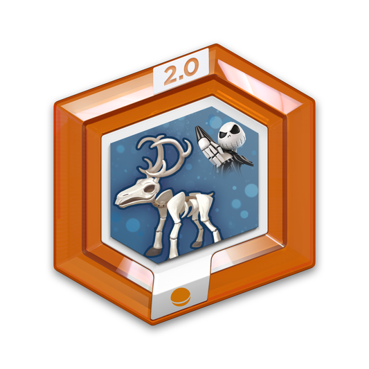 Hexagonal Power Disc | Jack Skellington's Reindeer - Disney Infinity 2.0