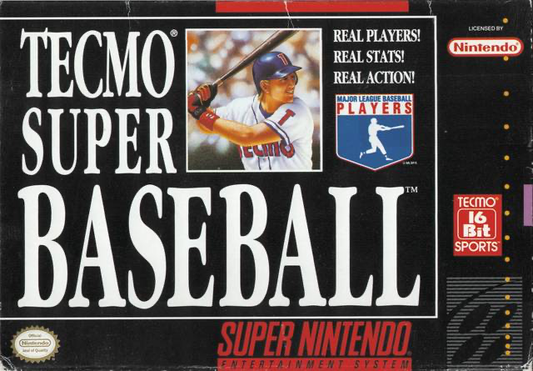Tecmo Super Baseball - SNES