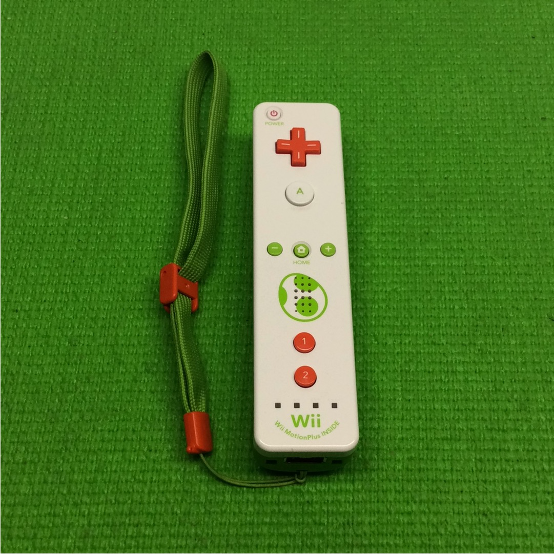 WiiMote Official Motion+ White Yoshi Edition Used For Sale