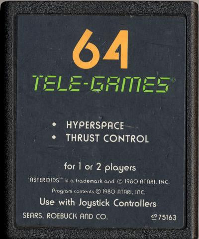 Asteroids (64 Tele-Games) - Atari 2600