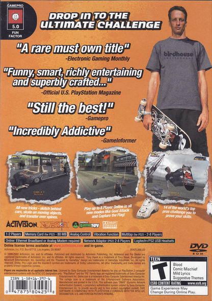 Tony Hawk's Pro Skater 4 - Greatest Hits - PS2