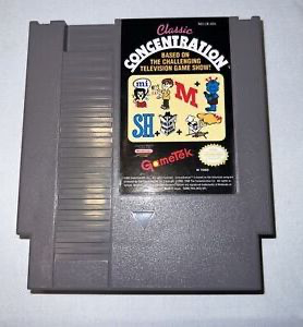 Classic Concentration - NES