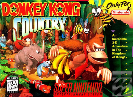 Donkey Kong Country - SNES