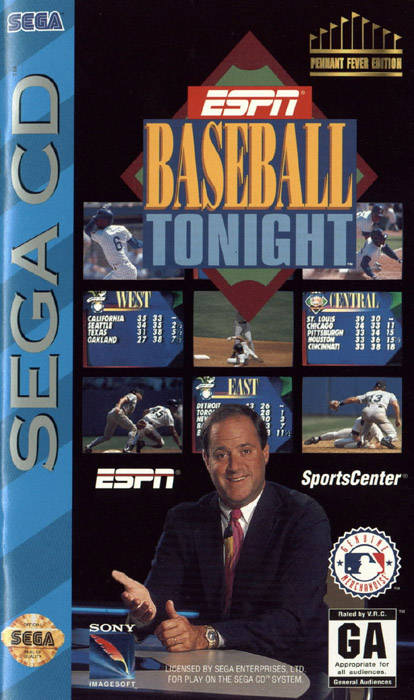 ESPN Baseball Tonight - Sega CD